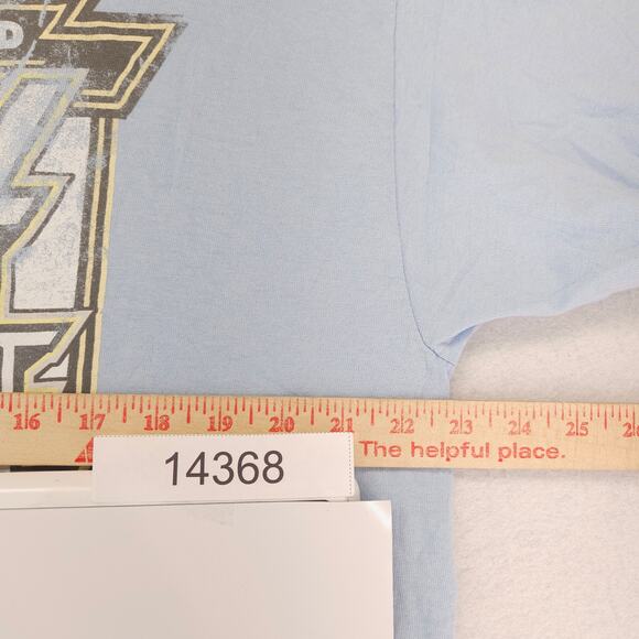 Ozzy Ozborn No Rest For the Wicked Band Crew Neck T Shirt Mens Size XL Blue - Picture 6 of 9